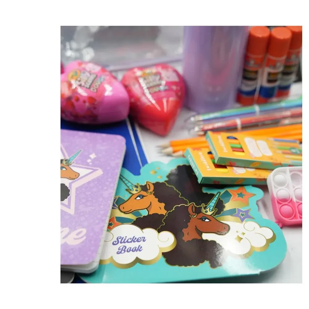 Clear‎ Purple Backpack Bundle - Supplies Crayola Pokemon Dough 25+ Items Bundle